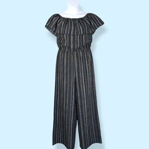 Kiwi & Punch Dark Striped Jumpsuit